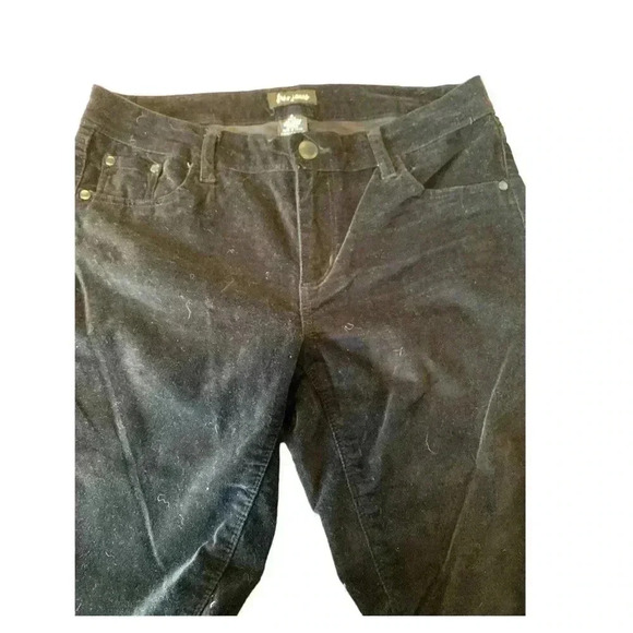 Suko Jeans skinny brushed  black corduroy, Size 8 NWOT - Picture 5 of 5